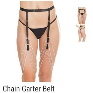 SOLD Chain Garter Belt
